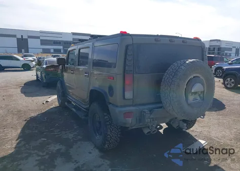 2006 Hummer H2 Suv из США, поврежденный, VIN 5GRGN23U86H100835